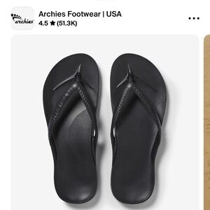 NWT Archies sandals women’s size 8 black